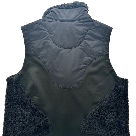 Lululemon Fleece Insulated Vest Black Size 12 Sherpa Winter Layer Ski Outdoors - Picture 6 of 9